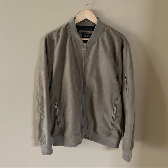 Men’s Point Zero Suede Jacket - Picture 2 of 2